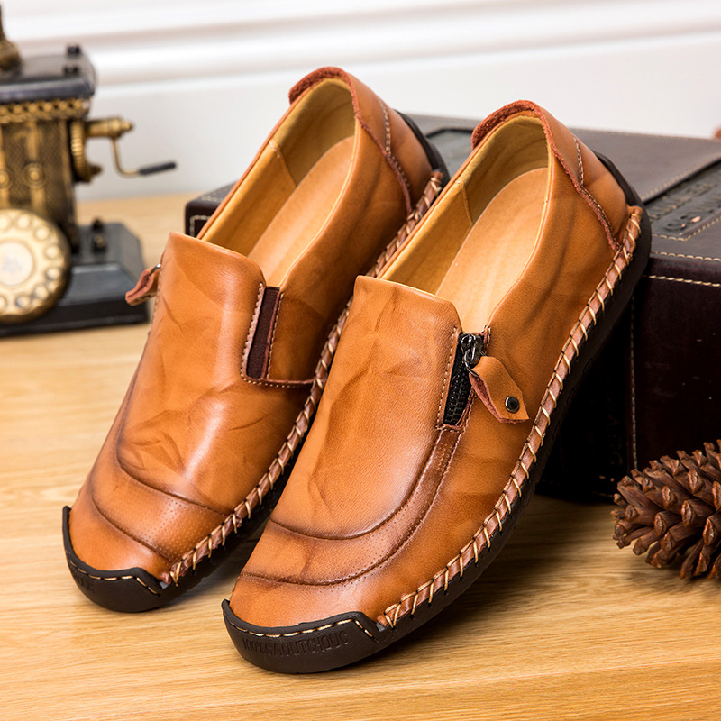 ⏰ 50% Off - 2026 New Arrival Men's Orthopedic Casual Shoes, Handmade Genuine Leather Men's Shoes
