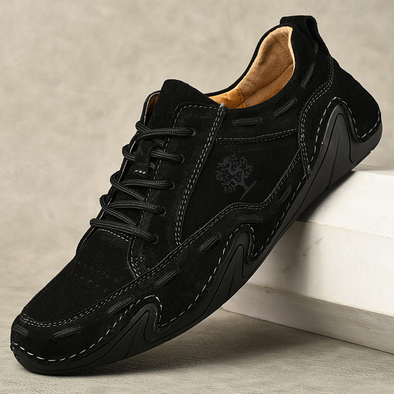 🔥Last day! 60% off!🔥 Outdoor non-slip comfortable walking shoes with arch support, genuine leather orthopedic casual shoes.
