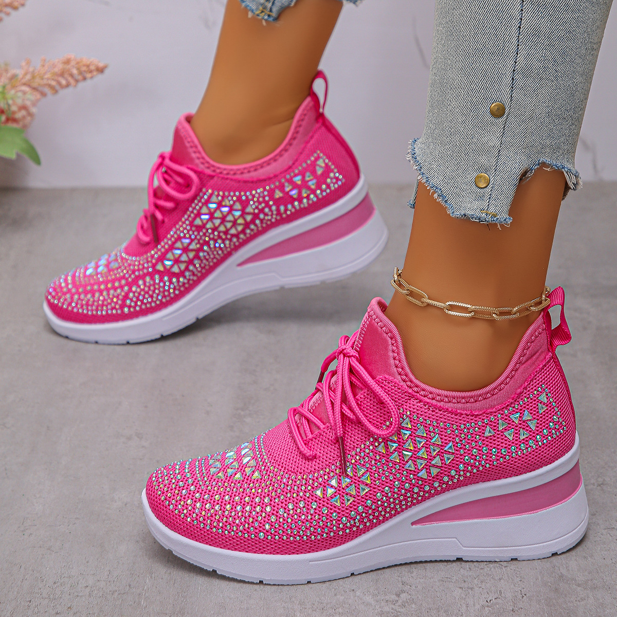 🔥Last day of sale! 30% off!🔥 - 2026 New Women's Comfortable, Breathable Knitted Fashion Casual Shoes