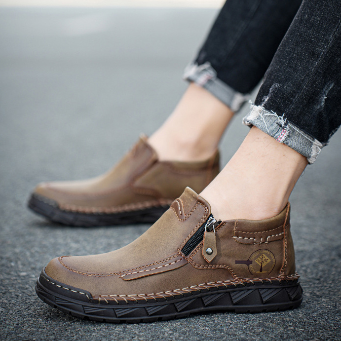 ⏰ 50% off - 2025 Newest Men's Orthopedic Leather Loafers