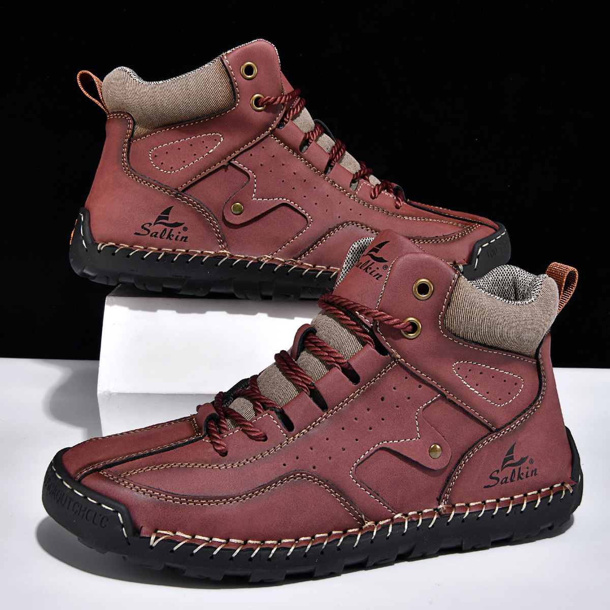 ⏰ 50% off - Men's Genuine Leather Non-Slip Orthopedic Boots