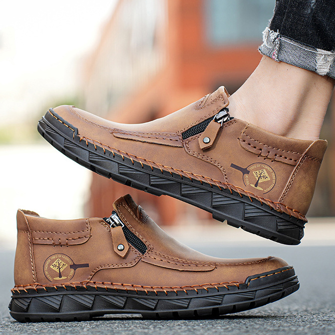 ⏰ 50% off - 2025 Newest Men's Orthopedic Leather Loafers