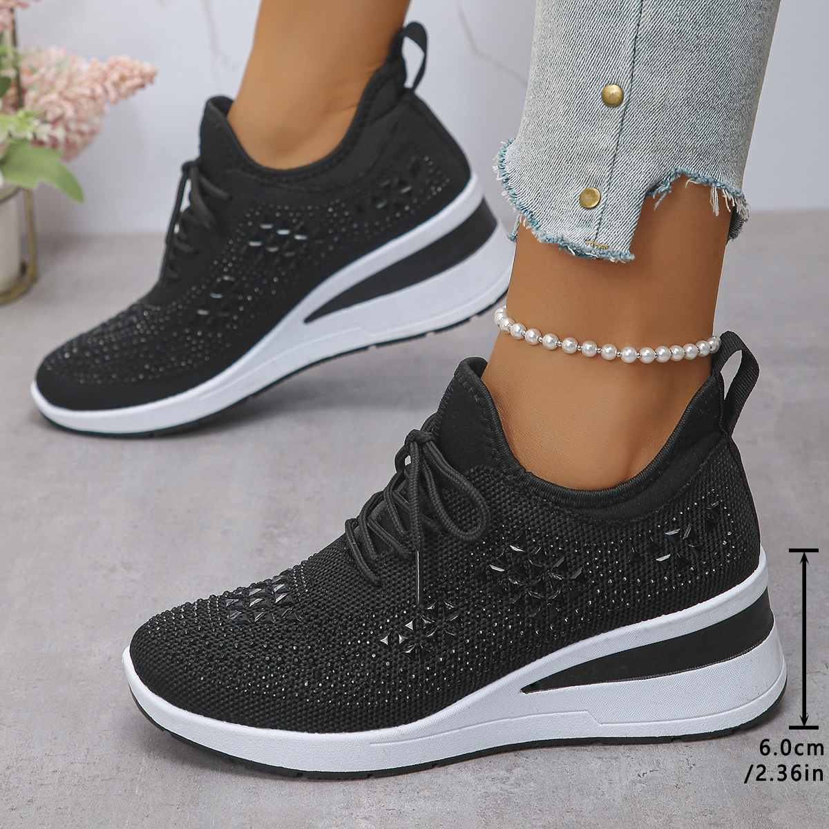 🔥Last day of sale! 30% off!🔥 - 2026 New Women's Comfortable, Breathable Knitted Fashion Casual Shoes