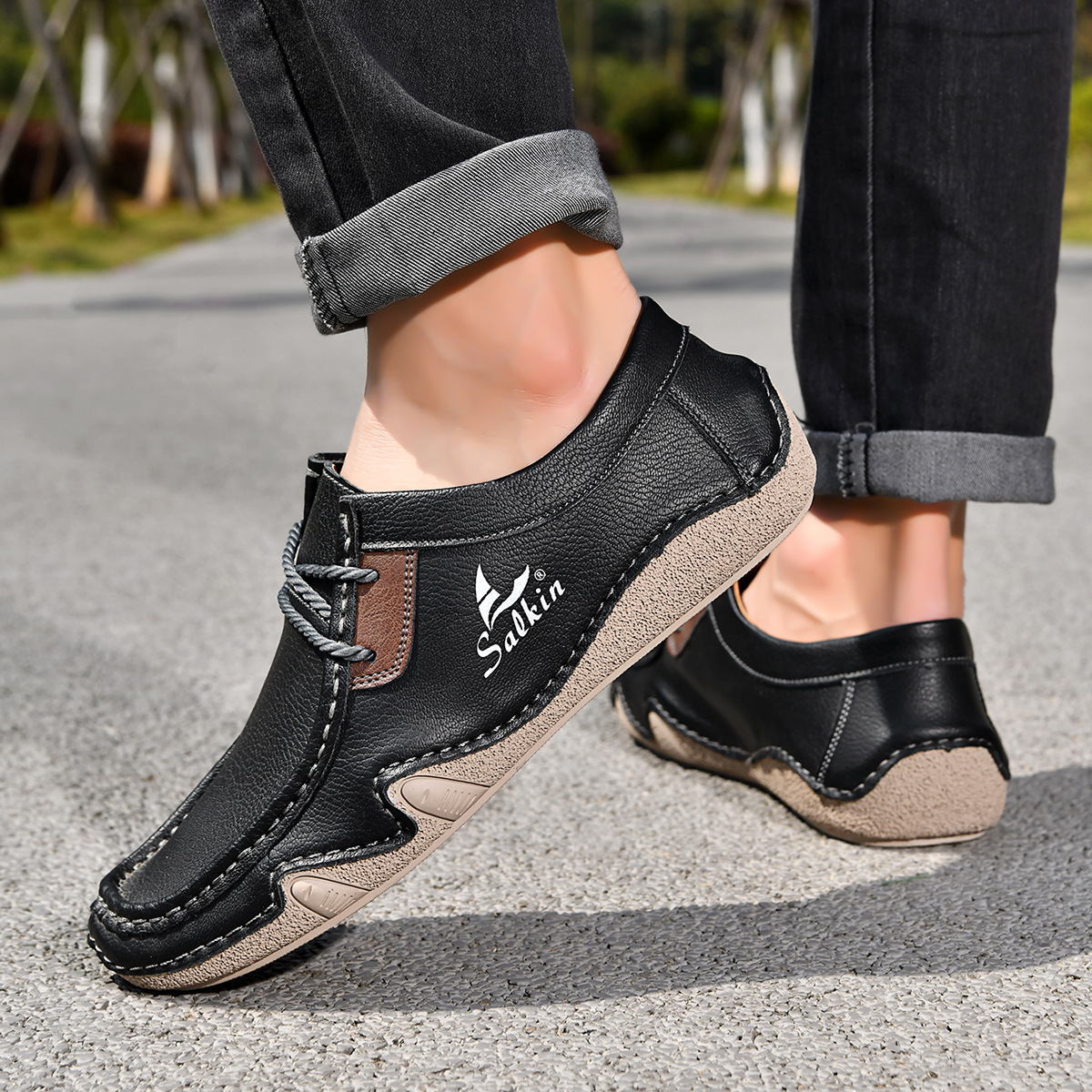 🏎️2026 Men's Driving Shoes: Non-Slip Grip & Precision Control for Safer, Smoother Drives