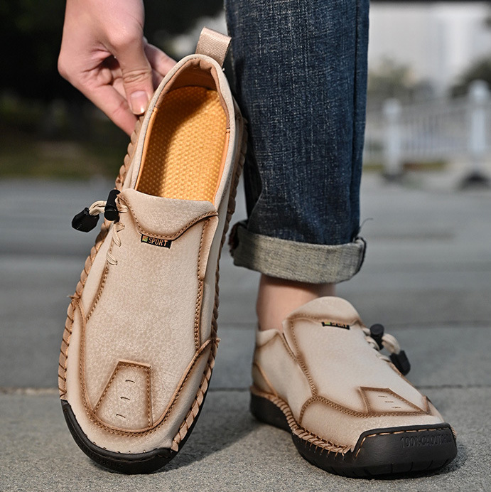 ⏰ 50% Off - Men's Genuine Leather Non-Slip Orthopedic Loafers