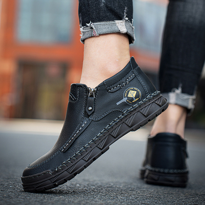 ⏰ 50% off - 2025 Newest Men's Orthopedic Leather Loafers