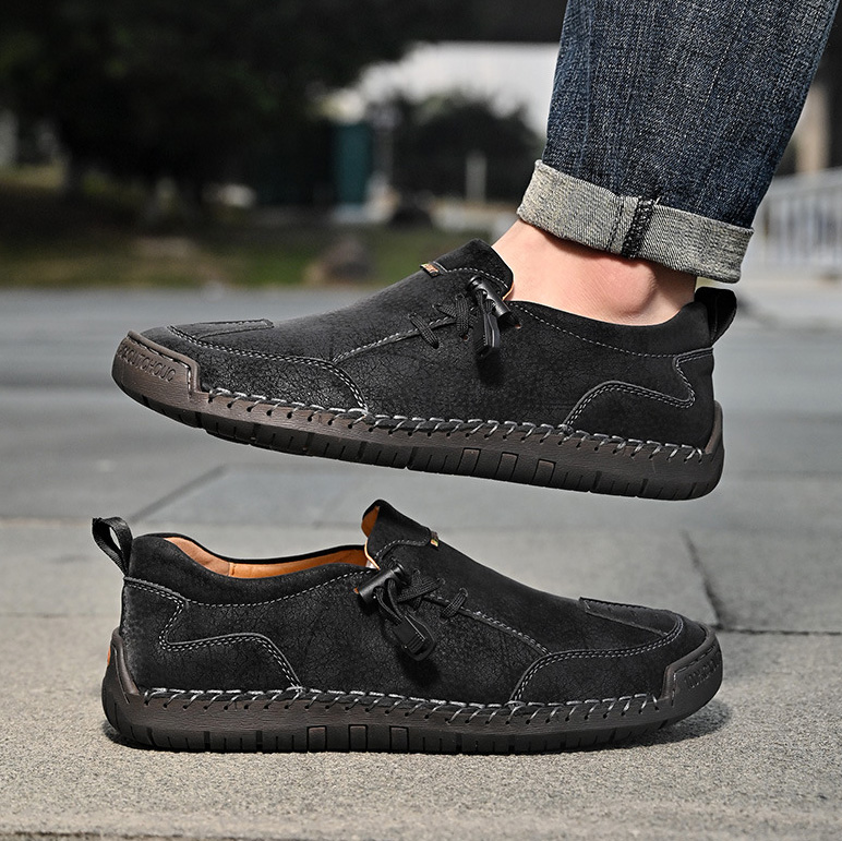 ⏰ 50% Off - Men's Genuine Leather Non-Slip Orthopedic Loafers