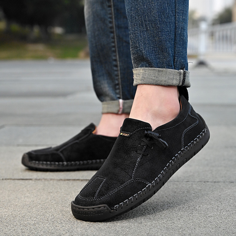 ⏰ 50% Off - Men's Genuine Leather Non-Slip Orthopedic Loafers