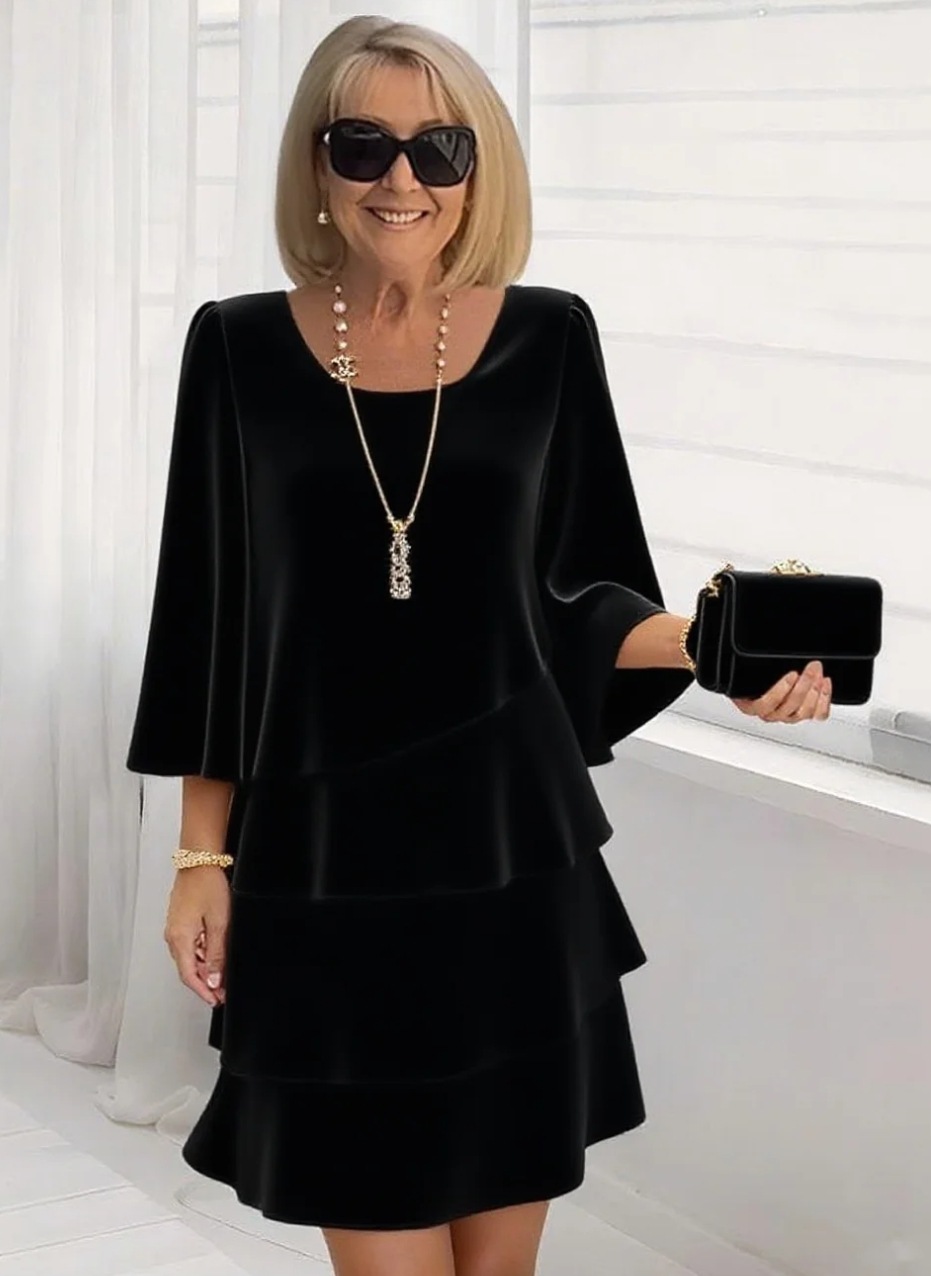 Josefine – Elegant ruffled dress