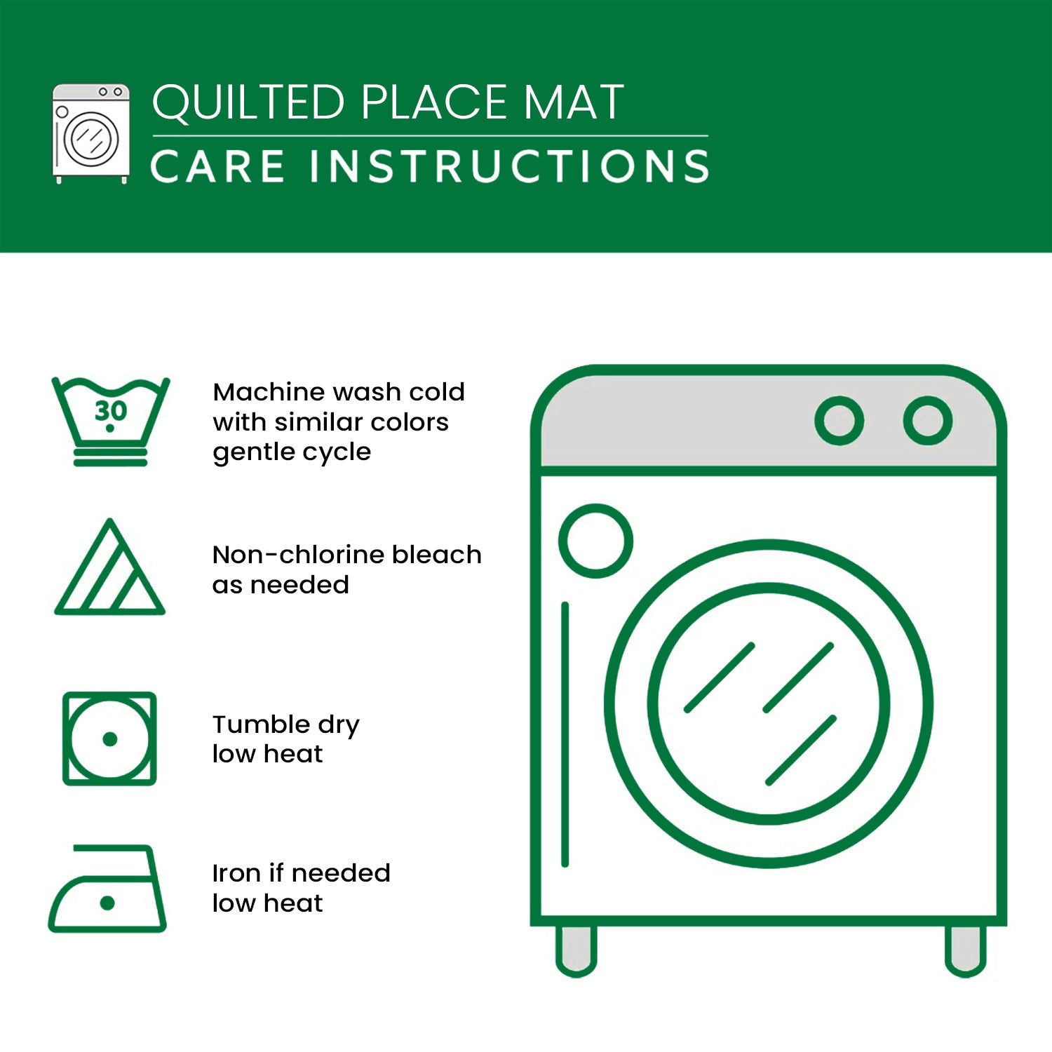 🔥Now 50% off🔥-A Variety Of Exquisite Quilted Placemat