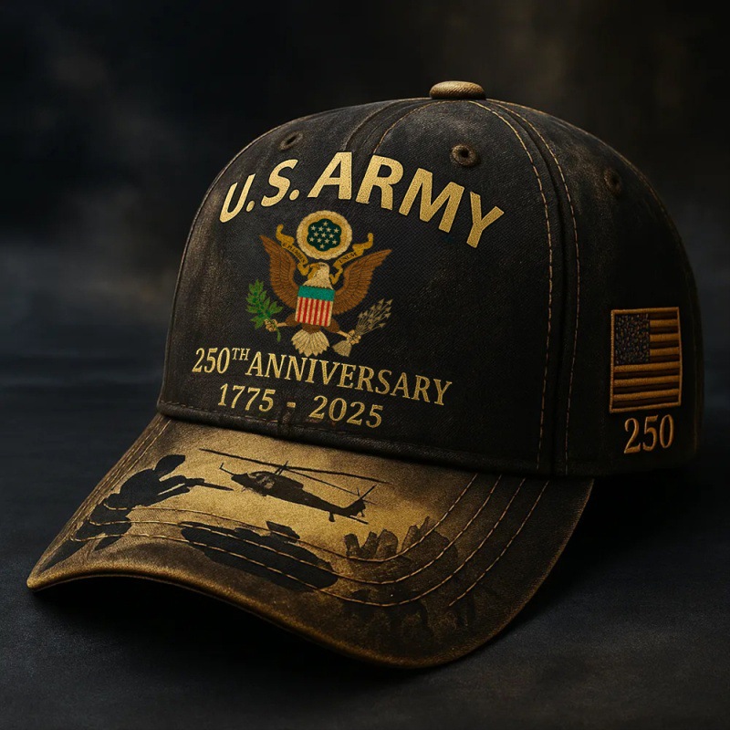 🔥 Father’s Day Sale - ❤️ U.S. Marine Corps 250th Anniversary Commemorative Embroidered Cap 🇺🇸
