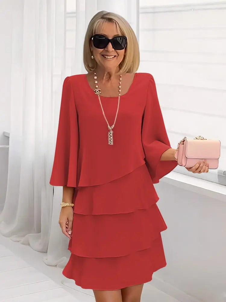 Josefine – Elegant ruffled dress