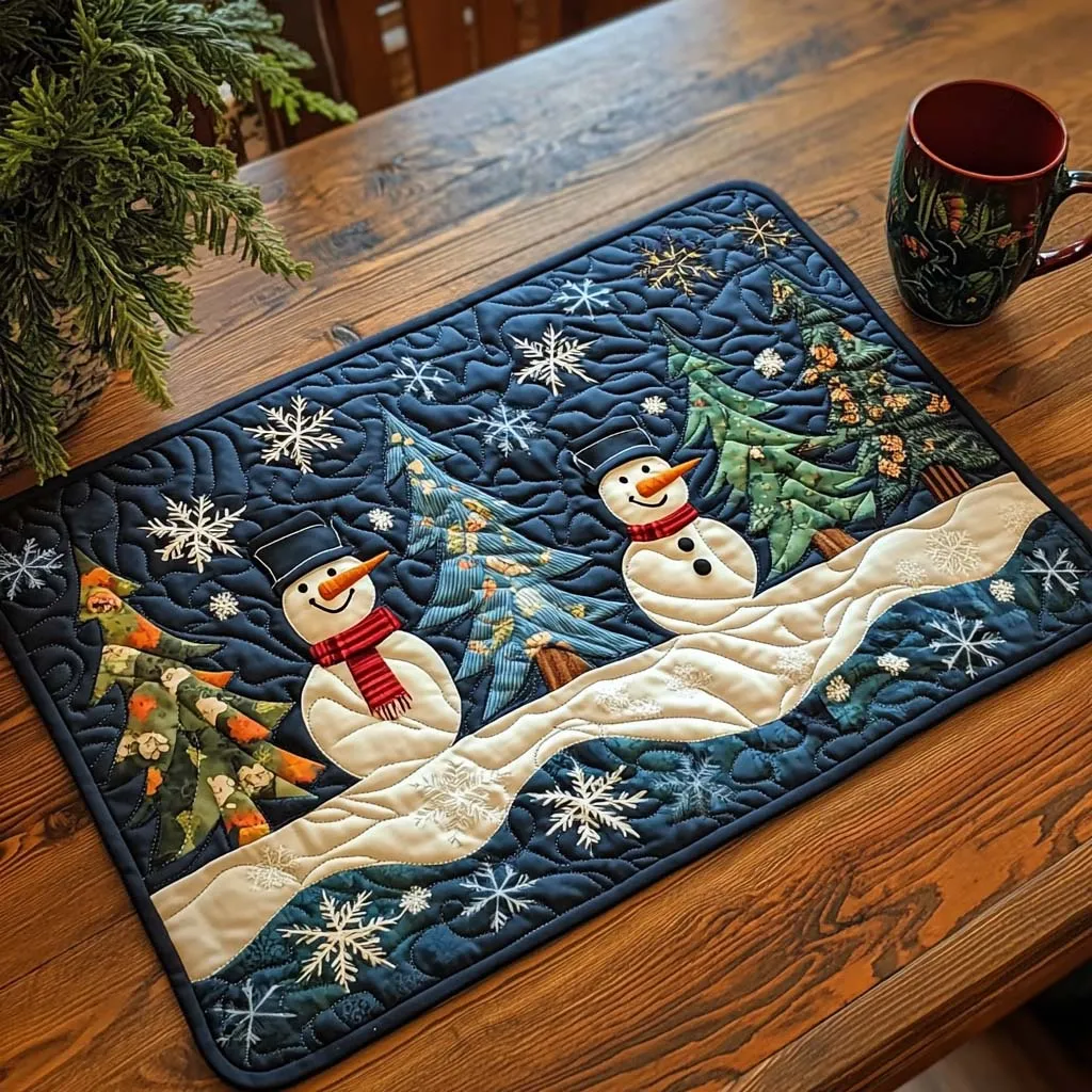 🔥Now 50% off🔥-A Variety Of Exquisite Quilted Placemat