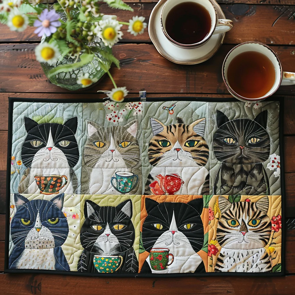 🔥Now 50% off🔥-A Variety Of Exquisite Quilted Placemat