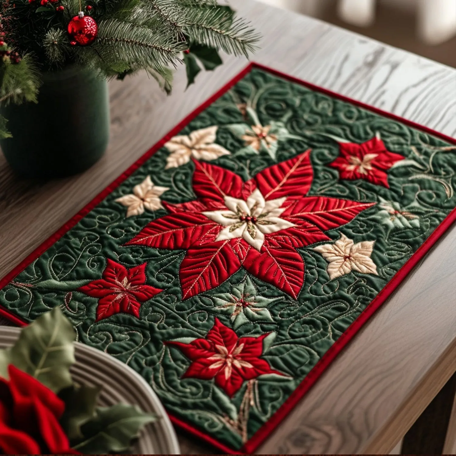 🔥Now 50% off🔥-A Variety Of Exquisite Quilted Placemat