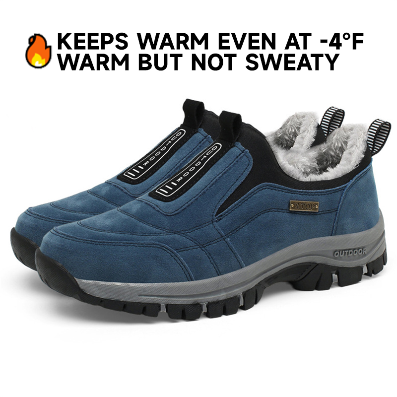 (🔥Authenticity Guaranteed-49%OFF)Men's Comfortable Waterproof Breathable Anti-sprain Orthopedic Walking Shoes Hiking Shoes Basketball Shoes(🎁Included as a Gift: Free Insoles and Socks)