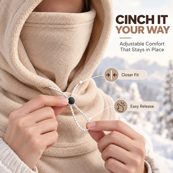 ⏳LAST DAY SALE - 50% OFF!! 3-in-1 Winter Fleece Balaclava 🧣❄️