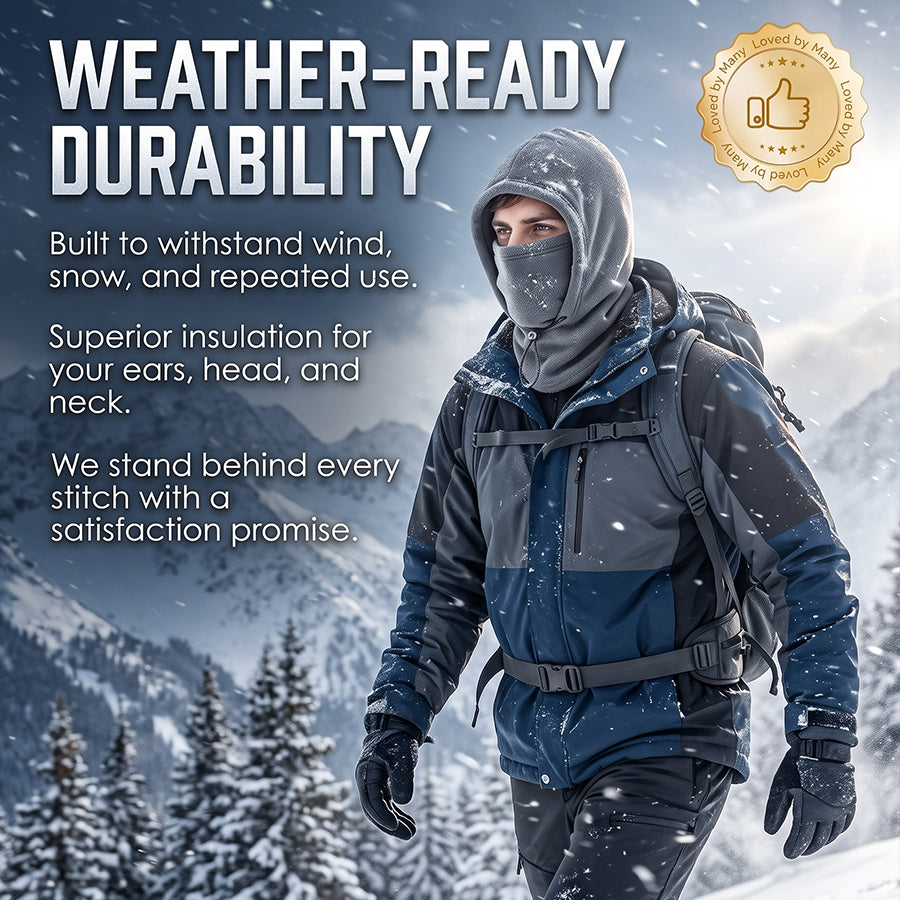 ⏳LAST DAY SALE - 50% OFF!! 3-in-1 Winter Fleece Balaclava 🧣❄️