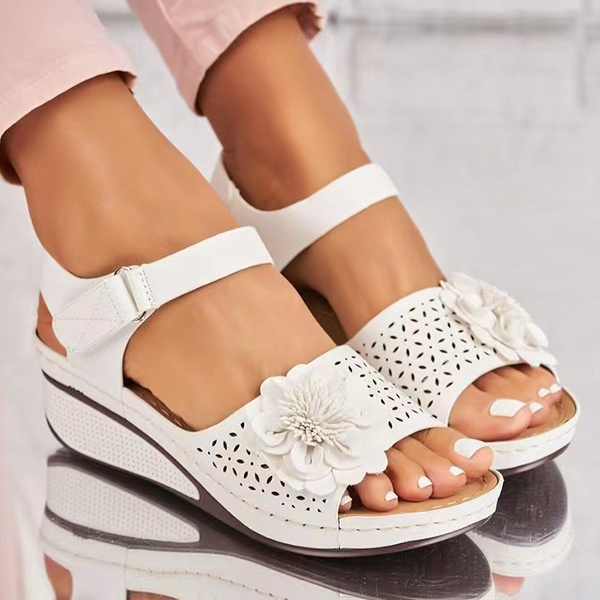 😍Last Day 50% OFF😍-Women's Ankle Buckle Cross Band Straps Orthopedic Sandals