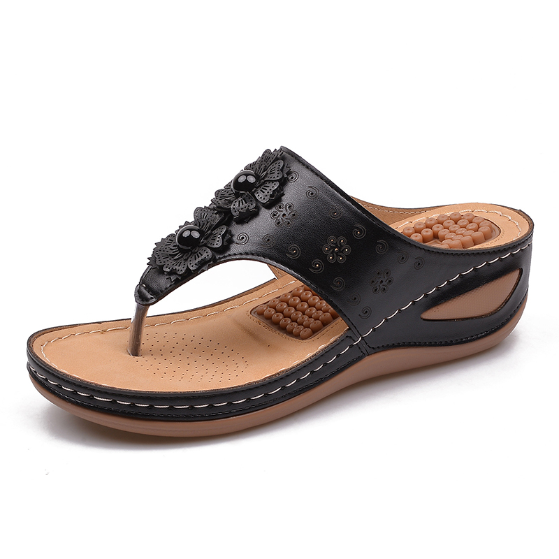 😍Last Day 49% OFF😍 Womens Arch Support Flip Flops Slides Slippers Comfy Walking Sandals
