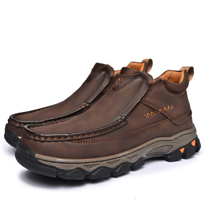 ⏰Last Day! 45% OFF 🔥Warmthof®Men's Orthopedic Genuine Leather Walking Boots