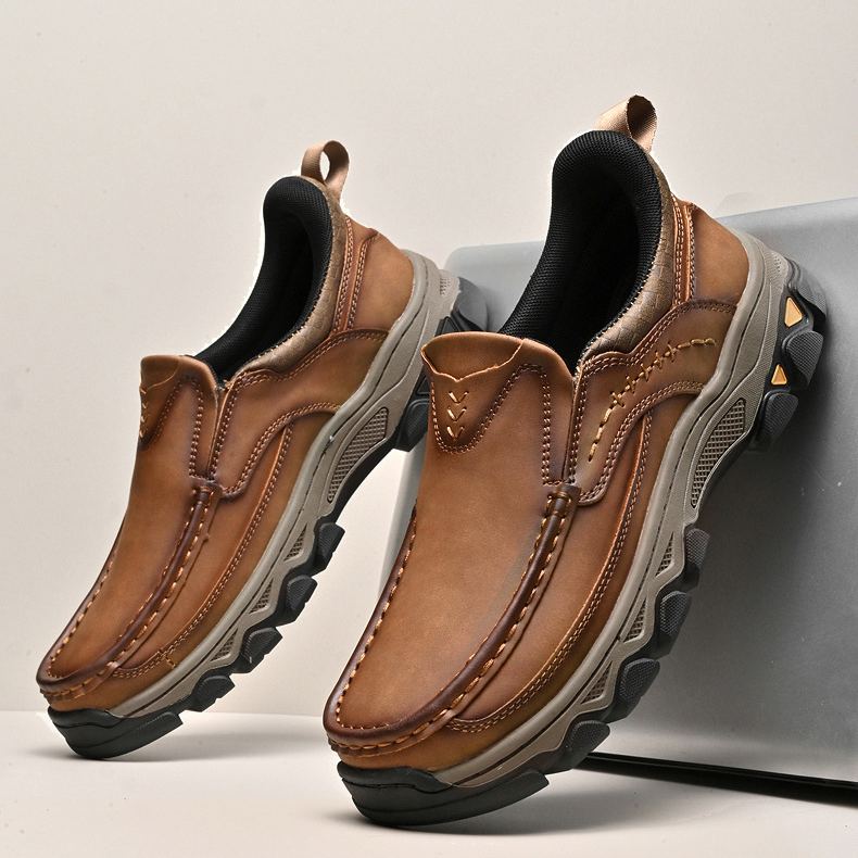 ⏰Last Day! 45% OFF 🔥Warmthof®Men's Orthopedic Genuine Leather Walking Boots