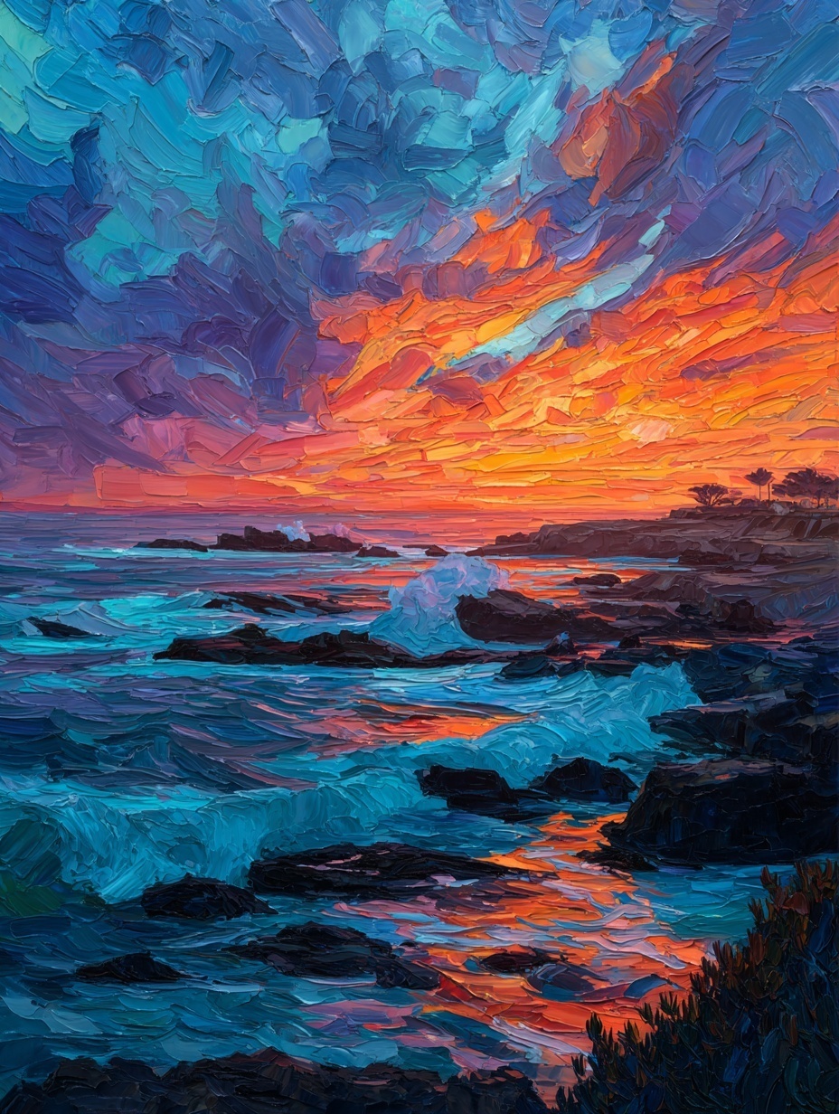 When the Sky Bleeds Fire