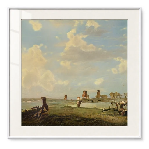 Halcyon framed artwork visualisation, used for this collector-series preview