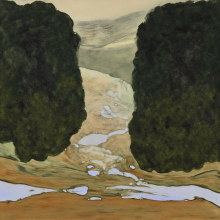 TWO TREES — original artwork