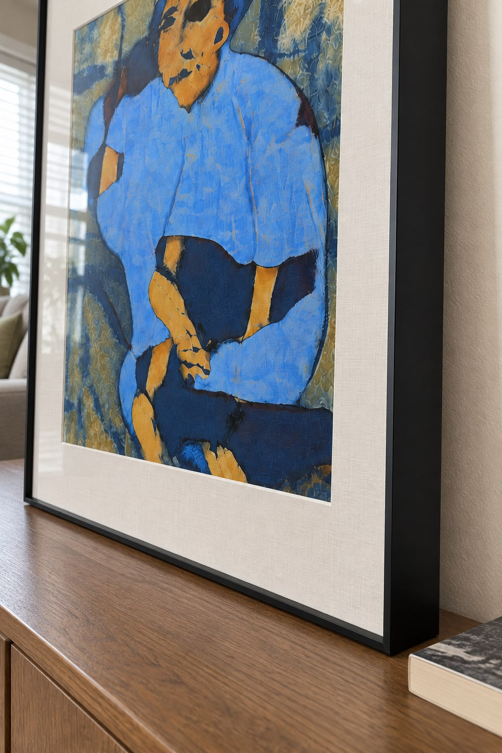 Blue Hour Tribunal framed artwork visualisation