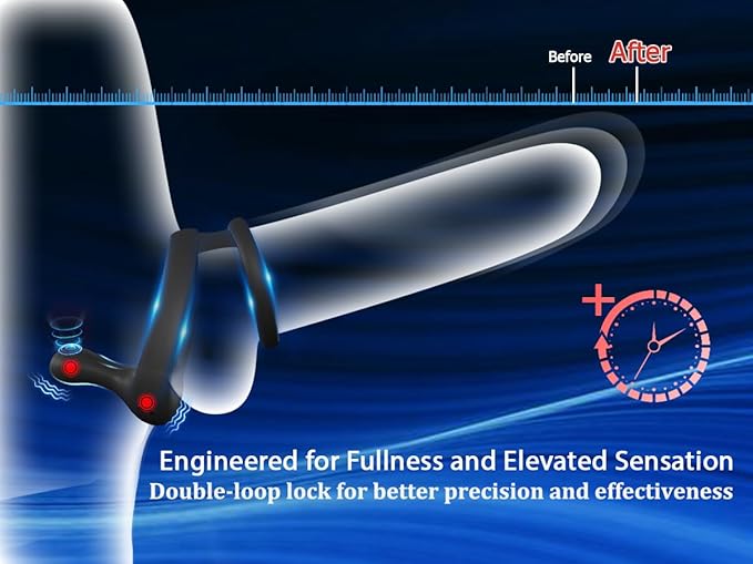 💥2025 Innovative Testicle Penis Sleeve - 💖Extreme Lock, Double the Pleasure