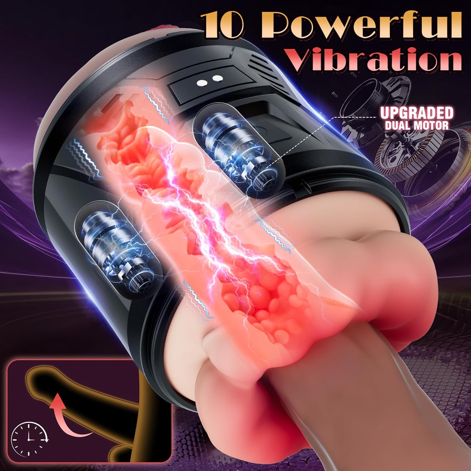 🔥🔥2025 Best-Selling Male Masturbation Toy - Simulated Sex Design