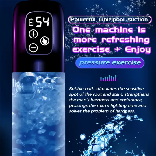 👑👑2023 Latest Technology Products🔥Penis Vacuum Spa Pump💪one click exercise+enjoy
