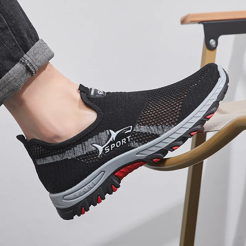 Men's New Breathable Orthopedic Walking Shoes – Soft Inner Lining,Flexible Fit & Slip-Resistant Sole