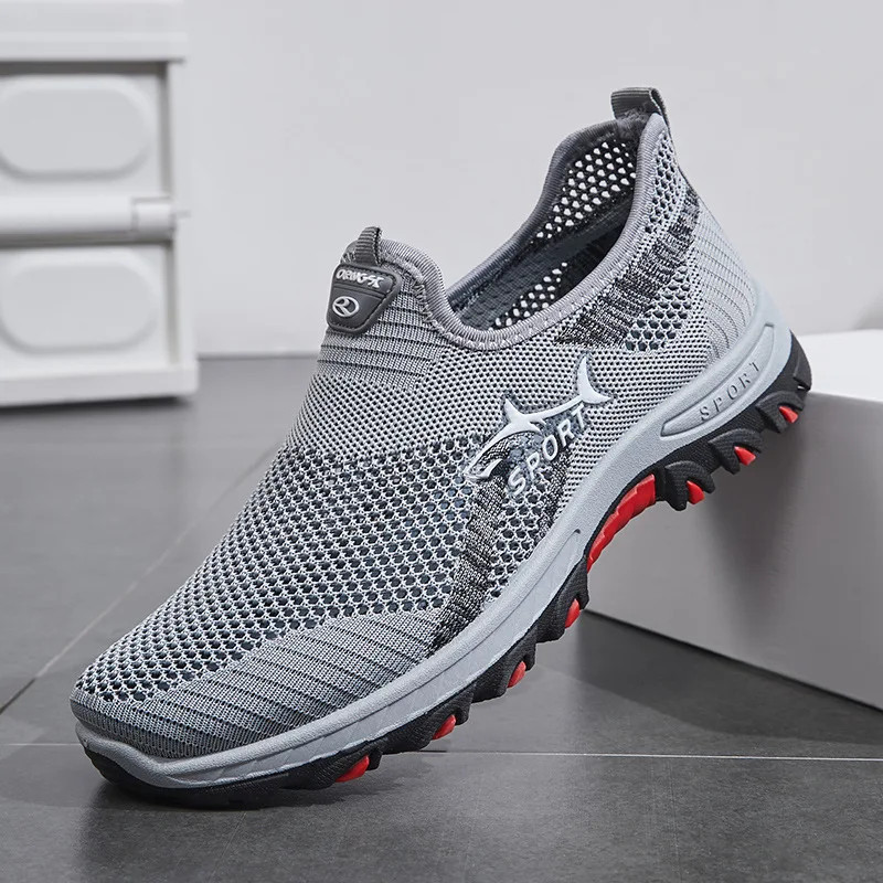 Men's New Breathable Orthopedic Walking Shoes – Soft Inner Lining,Flexible Fit & Slip-Resistant Sole