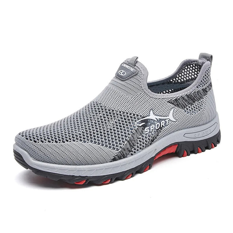 Men's New Breathable Orthopedic Walking Shoes – Soft Inner Lining,Flexible Fit & Slip-Resistant Sole