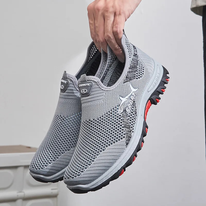 Men's New Breathable Orthopedic Walking Shoes – Soft Inner Lining,Flexible Fit & Slip-Resistant Sole