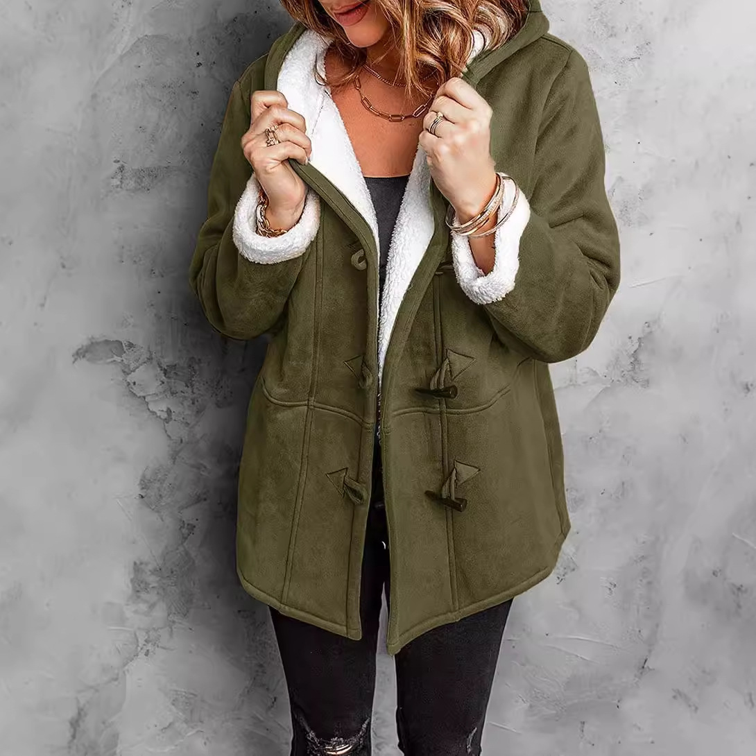 🎅 Christmas Preview Specials🎄Women's Casual Wool Hooded Coat