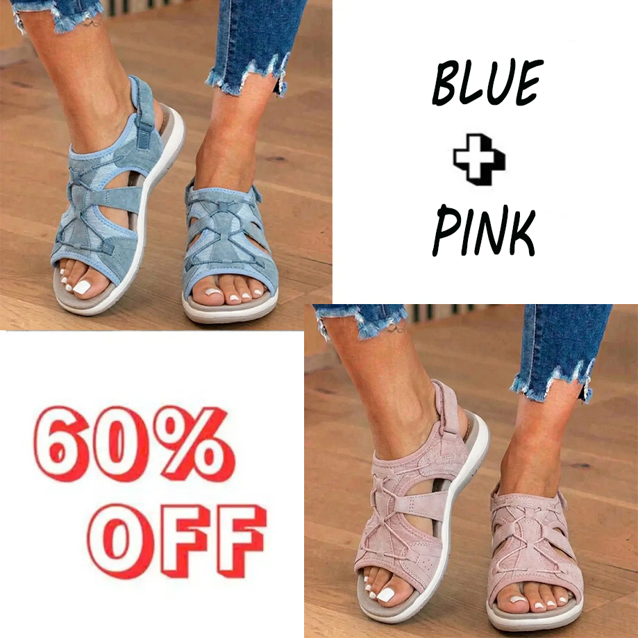 🔥LAST DAY 70% OFF🔥Orthopedic Sport Mesh Sandals - Multi-Strap Adjustable Design