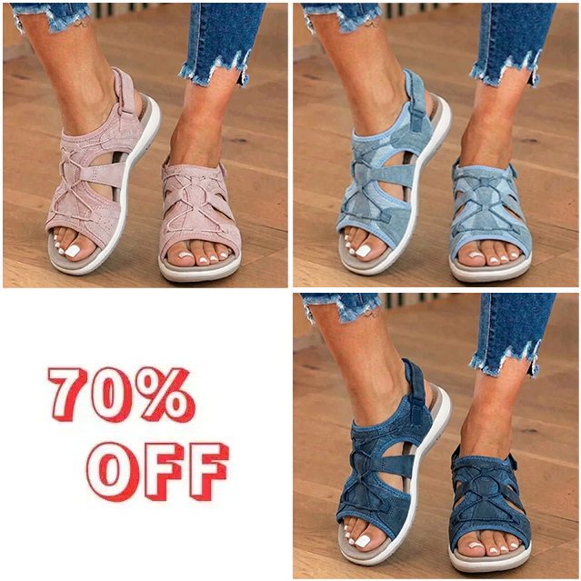 🔥LAST DAY 70% OFF🔥Orthopedic Sport Mesh Sandals - Multi-Strap Adjustable Design