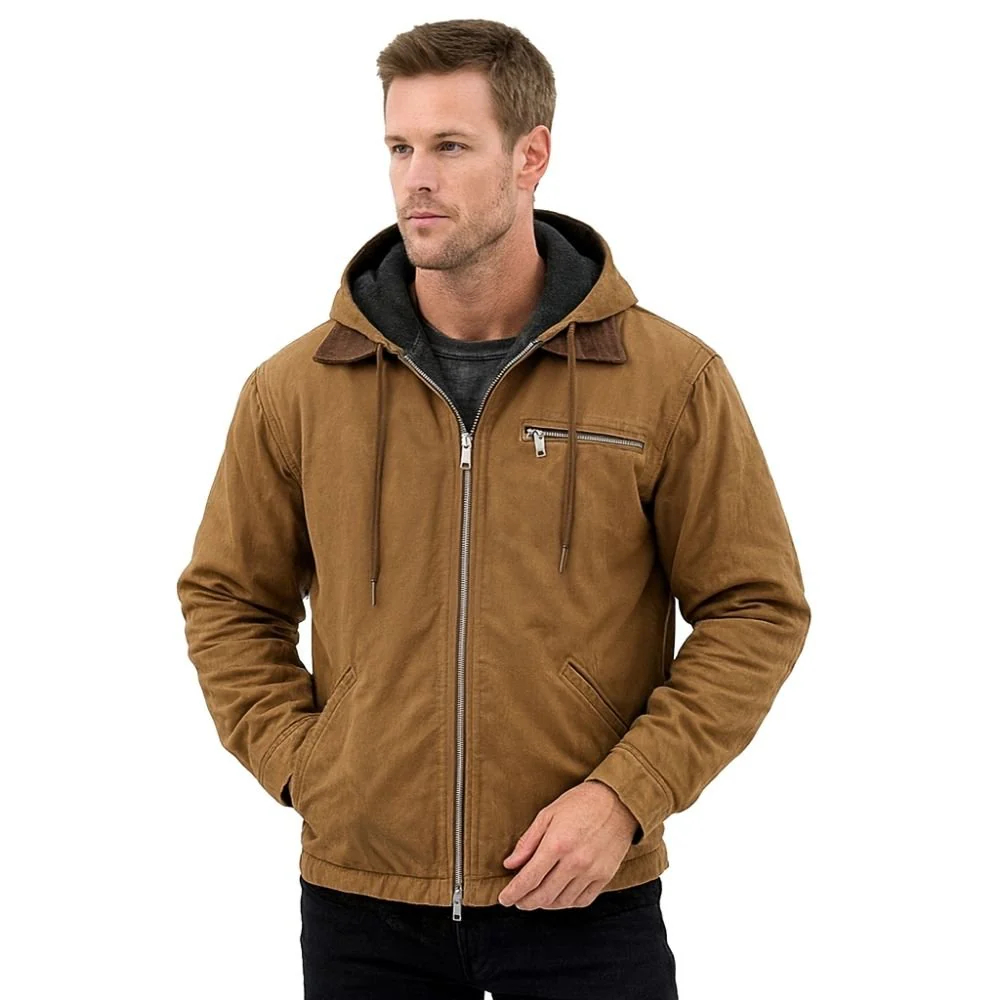 Men Can’t Get Enough of This Cozy Hooded Jacket