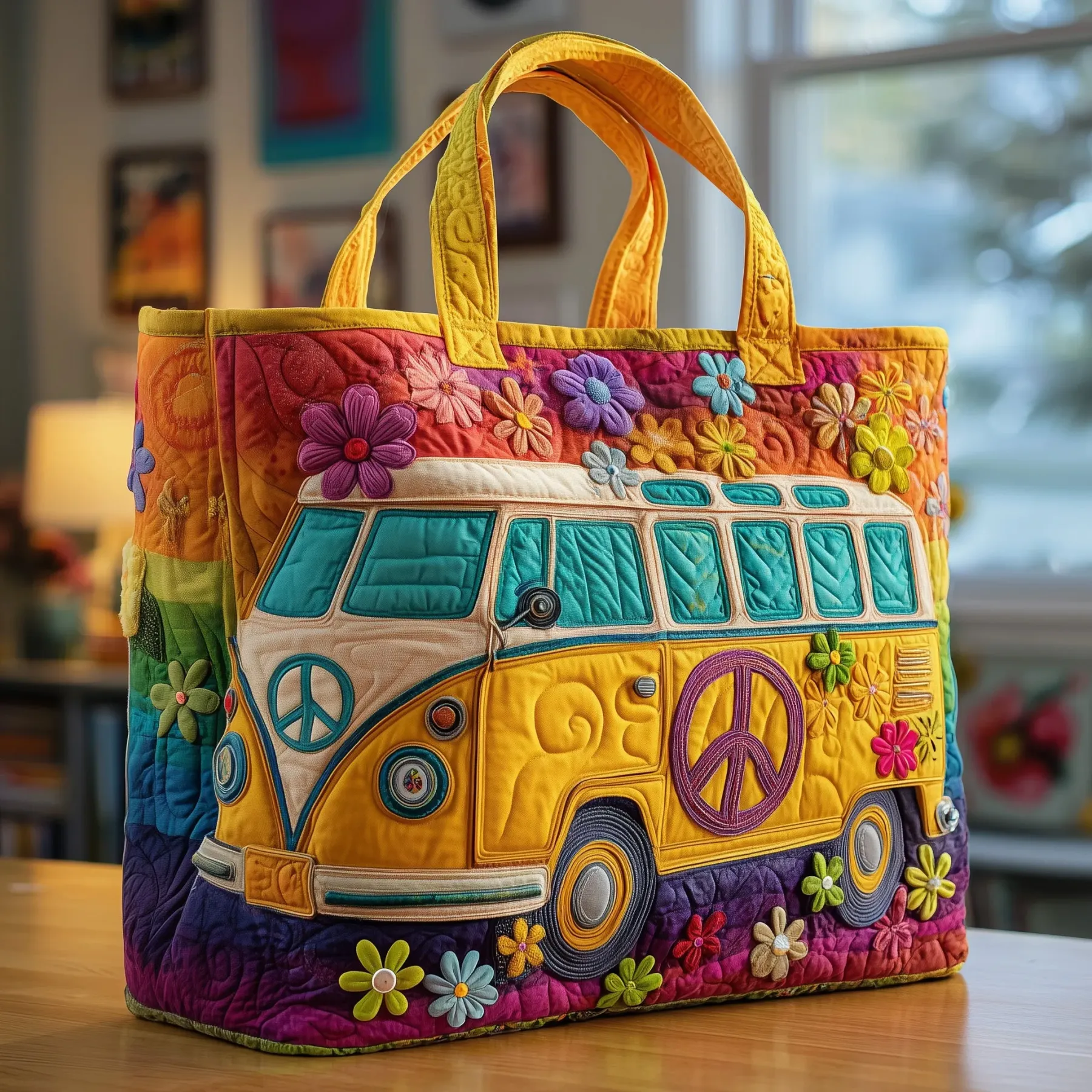 Quilted Tote Bag