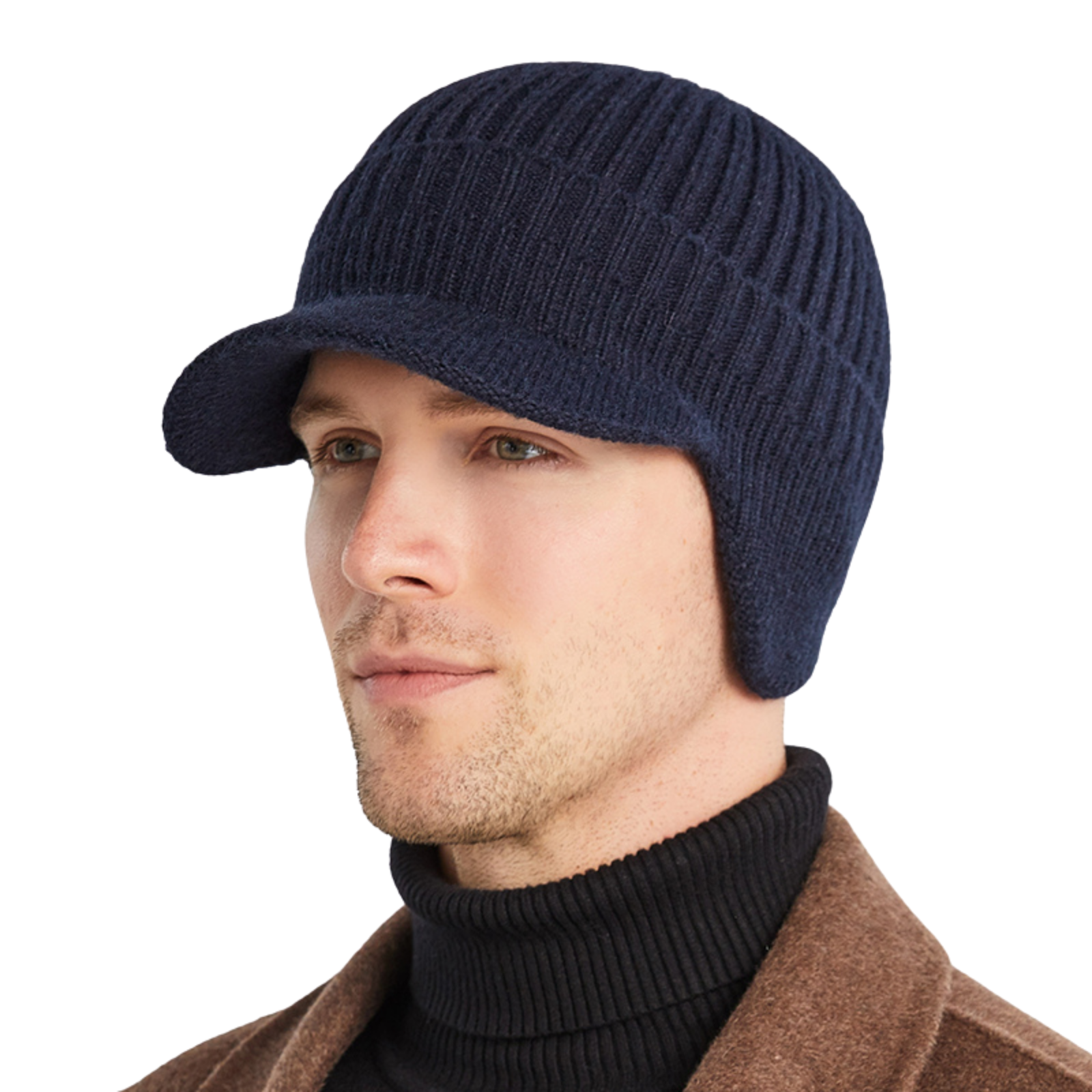 Beanie Skull Cap with Ear-Muff Pads