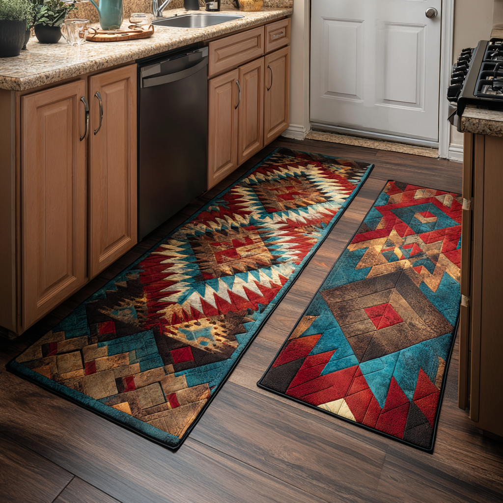 Native Kitchen Area Rug NCU0VT329