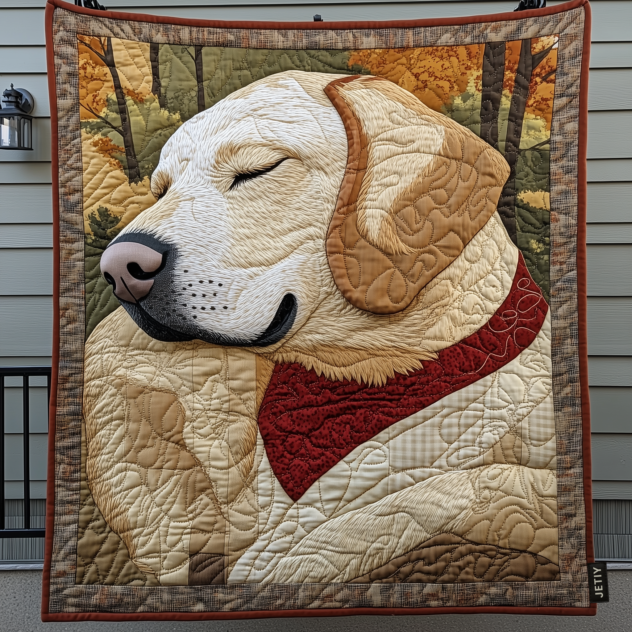 Fetch in the Fields Quilted Blanket NCU0DK1016