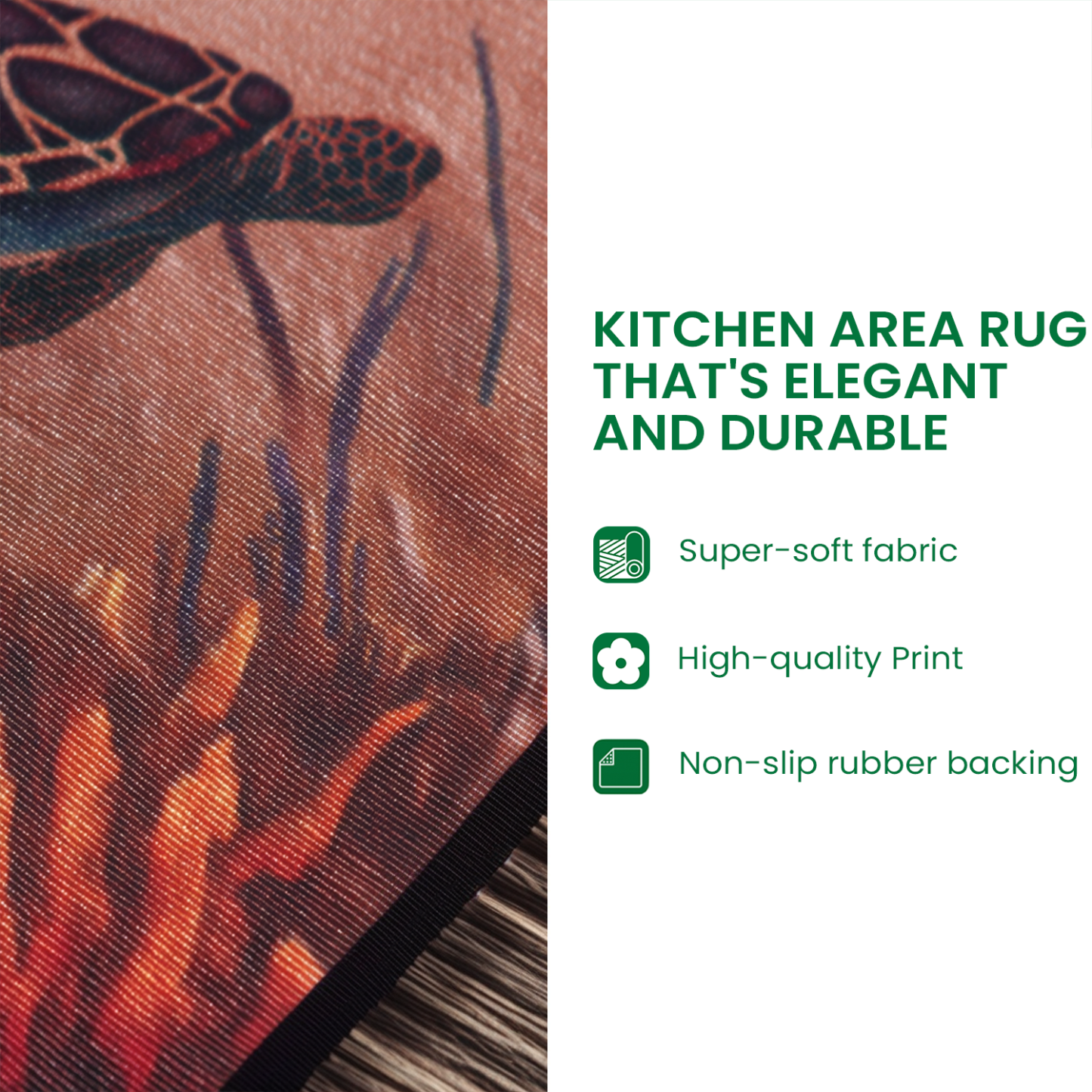 Native Kitchen Area Rug NCU0VT329