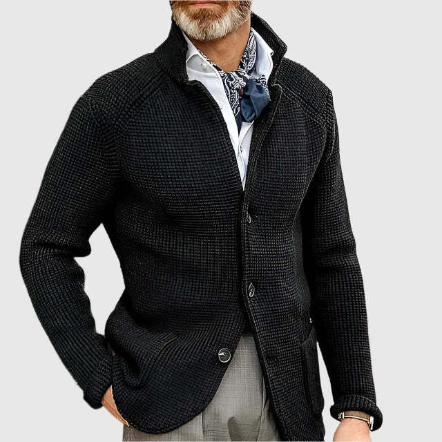 Arnaud™ - Men's Retro Military Style Cardigan