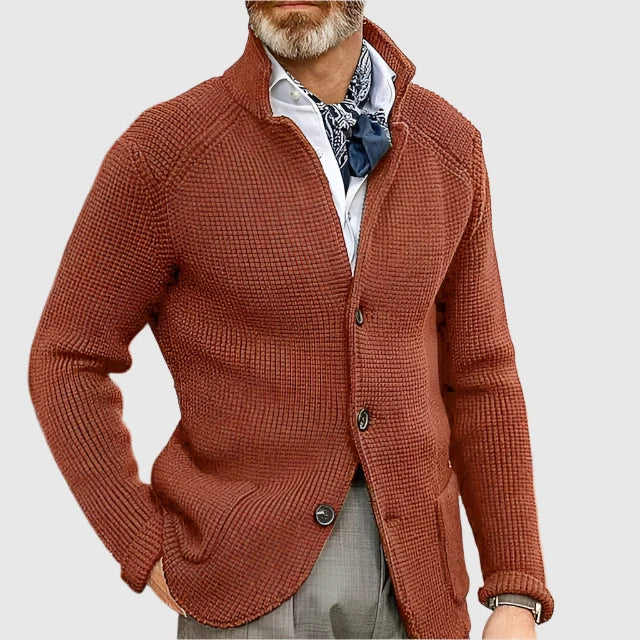 Arnaud™ - Men's Retro Military Style Cardigan