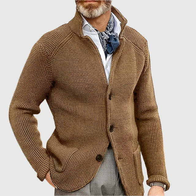 Arnaud™ - Men's Retro Military Style Cardigan