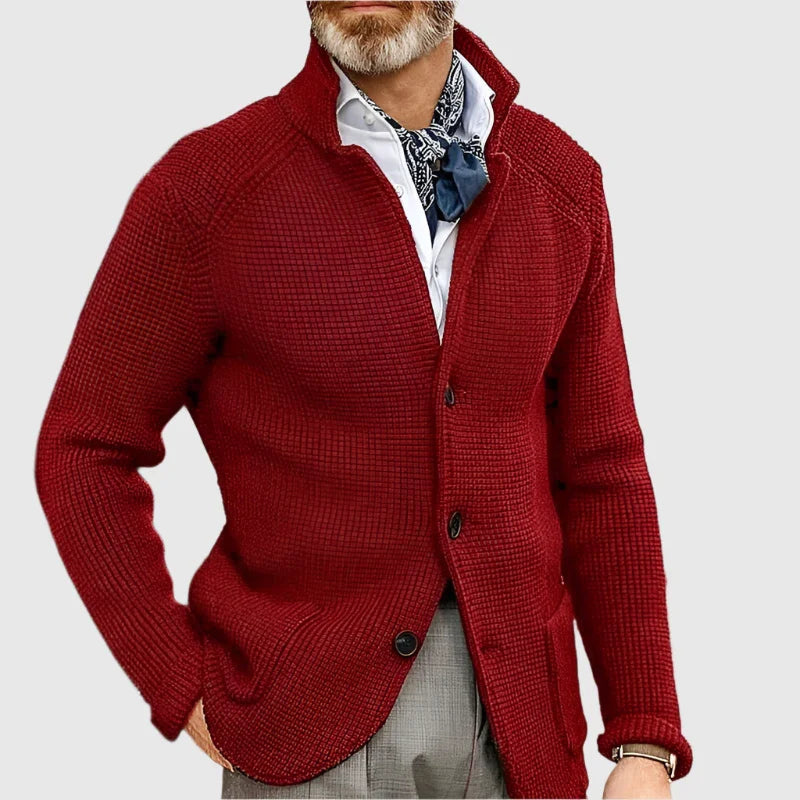 Arnaud™ - Men's Retro Military Style Cardigan
